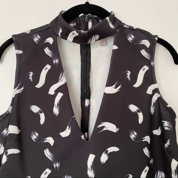 ASOS Printed Top with Peplum - Picture 4 of 6